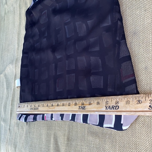 Kate Spade New York Top  Tan/ Black Women’s  Size 2 ( A 18 ) - Picture 9 of 17